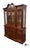 Wood Vintage Chippendale Style Mahogany China / Display Cabinet For Sale - Image 7 of 10