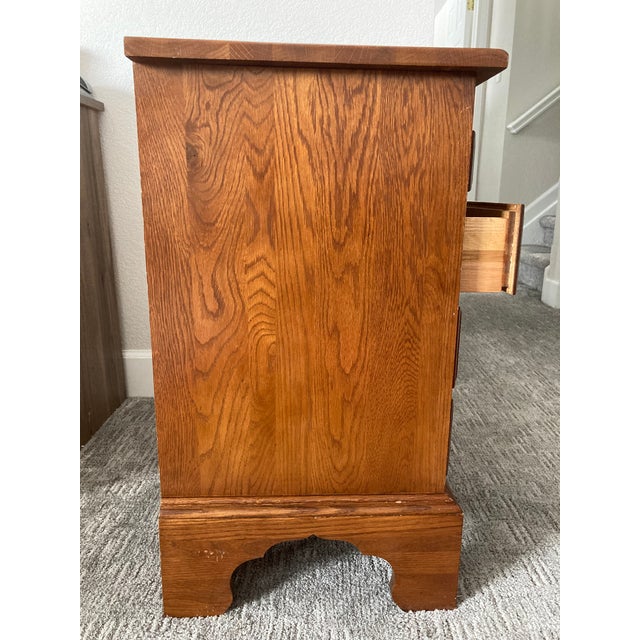 1990s Vintage Keller Furniture Chestnut Creek Collection Solid Oak