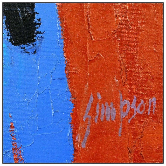 Abstract 1970s Buffalo Man, Lee Simpson For Sale - Image 3 of 6