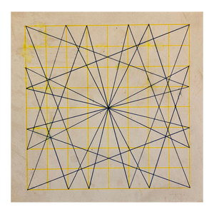 Alvin Dickstein, Untitled 1960s Abstract Geometric Expressionist New York Stable Gallery Drawing, c.1960s