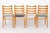 1960s Mid-Century Modern Beech Dining Chairs, Germany, 1960s, Set of 4 For Sale - Image 5 of 9