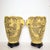 This pair of 1970s asian-oriental vases embodies the decorative charm of turn-of-the-century modernism. Crafted with a...