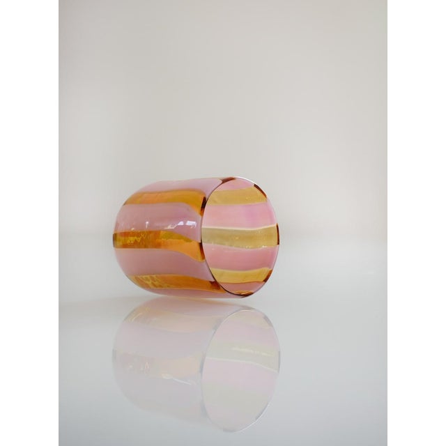 Brown Murano Glasses by Mariana Iskra for Ribes, Set of 6 For Sale - Image 8 of 18