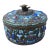 Chinese Enameled Box With Lid For Sale