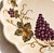 Late 20th Century Italian Hand-Painted Grape and Leaf Ceramic Serving Dish For Sale - Image 6 of 6