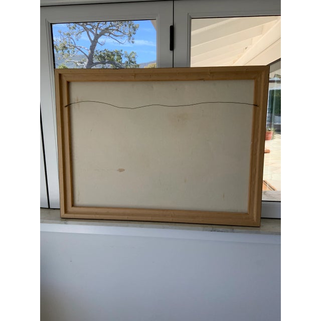 Vintage American School River Landscape Oil Painting on Canvas, Framed For Sale In Los Angeles - Image 6 of 12