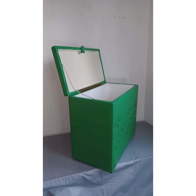 Vintage Green Chest, 1960s For Sale - Image 16 of 18