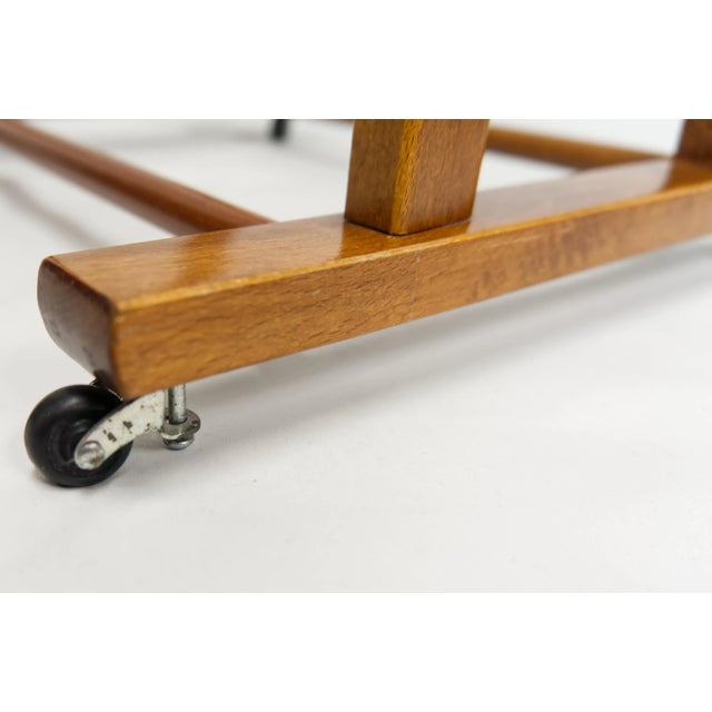 1980 Italian Fratelli Reguitti Wooden Gentleman's Valet on Casters ...
