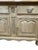 French Provincial Bleached Oak Buffet À Deux Corps Cabinet With Carved Fruit Basket Doors For Sale In Greensboro - Image 6 of 12