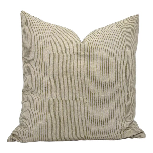 FabDivine Decorative Block Print Cushion Cover 14x20 Inch Thick Linen-Manpasand For Sale