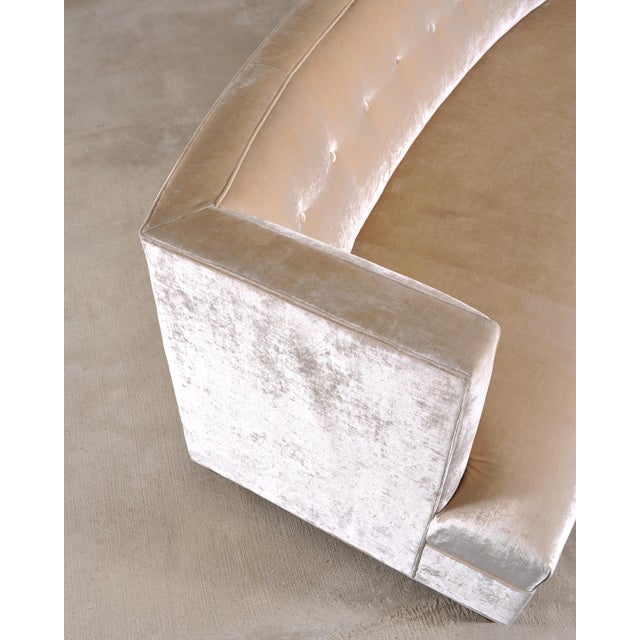 Pair of Velvet Dumont Sofas by Mitchell Gold + Bob Williams For Sale - Image 9 of 18