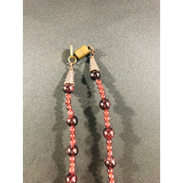 Bloodstone Pendant With Antiqued Copper Handmade Necklace For Sale In New York - Image 6 of 6