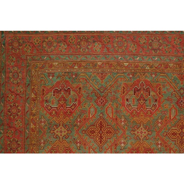 Early 20th Century Zabihi Collection Palace Size Antique Turkish Oushak Rug - 15'5" x 22'10" For Sale - Image 5 of 10