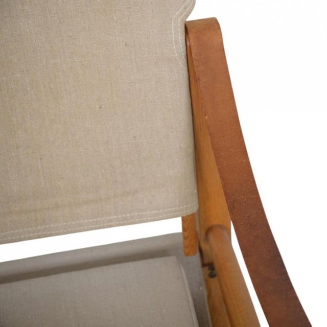 Beige Safari Chair by Kaare Klint, 1980s For Sale - Image 8 of 14