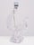 Crystal Glass Bird Table Lamp from Daum, France, 1960s For Sale - Image 11 of 15