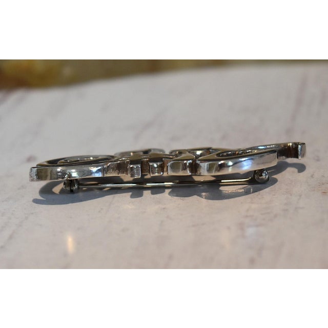 Mid 20th Century Artisan Sterling Silver Pin Brooch Fun Humor For Sale In Philadelphia - Image 6 of 14