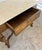 Wood 1990s Custom Fossil Stone Top/Wood Base Table For Sale - Image 7 of 7