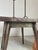Industrial Steel Square Bistro Table / Desk + Ziggurat Lounge Chair, Set of 2 For Sale - Image 15 of 16