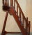 Wood Tall Antique Georgian Style Mahogany Library Steps With Gallery Rail - 5'7" For Sale - Image 7 of 18