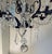 Myran Allan Luxury Lighting Italian Sand-Cast Bronze and Czech Crystal Chandelier For Sale In Atlanta - Image 6 of 6