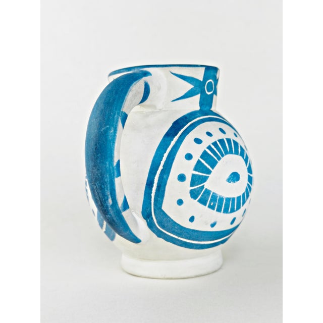 Pablo Picasso, Little Owl Pitcher Ramié Catalogue No. 82, 1949, Ceramic For Sale - Image 3 of 11