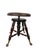 Antique Victorian Style Adjustable Piano Stool With Glass Ball-and-Claw Feet For Sale - Image 12 of 16