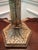 Metal Antiqued Gold Crackle Finish Table Lamp With Acanthus Leaf Motifs - 33.5 Height For Sale - Image 7 of 8