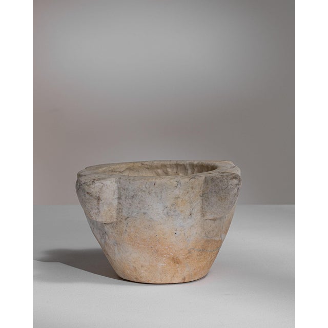 19th Century France Antique White Marble Serving Piece For Sale - Image 14 of 15