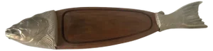 20th Century French Wooden Chopping in Brown Color