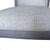Late 20th Century Set of Six Reupholstered Grey Wood Dining Chairs For Sale - Image 11 of 18