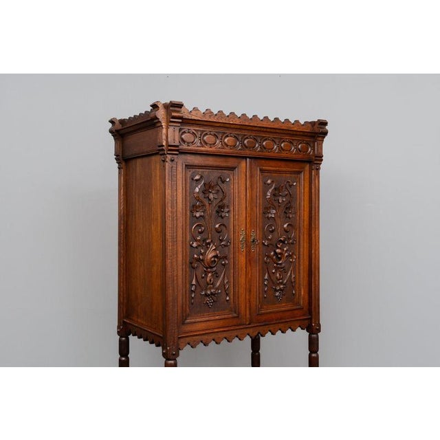 Gründerzeit Oak Sideboard, Late 19th Century For Sale - Image 6 of 18