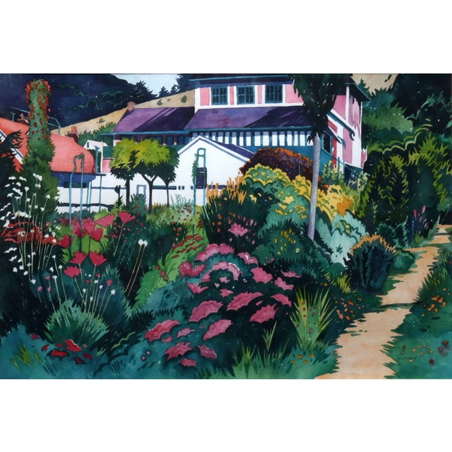 Jon Carsman Garden Fantasy 1982 For Sale