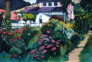 Jon Carsman Garden Fantasy 1982