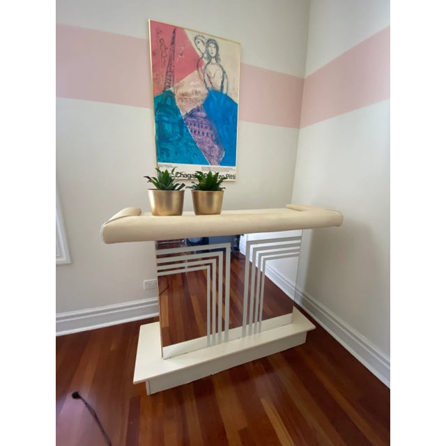 Vintage 1980s Mirrored Bar For Sale - Image 4 of 8