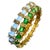 Enamel Bangle / Bracelet pair one White one Green in 18 Kt Yellow Gold 75 gm For Sale - Image 15 of 18