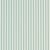 SAMPLE - Schumacher Emma Stripe Narrow Wallpaper In Teal For Sale