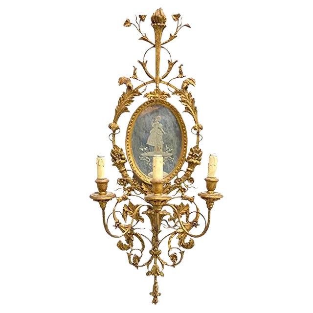 Mid-Century Sconce For Sale