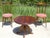 Coffee Table with Central 4-Legged Base, 1970s For Sale - Image 11 of 15