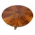 African South African Custom Made Pierre Cronje Flame Mahogany & Gilt Wood Round Table For Sale - Image 3 of 8