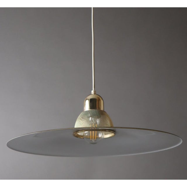 Messing Wire Pendant, 1980s For Sale - Image 12 of 15