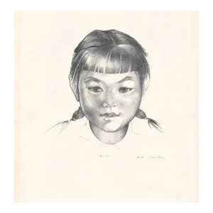 1950 Mina Pulsifer Paulyn Lithograph