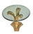 Italian Mid 20th Century Italian Giltwood Side Table With Glass Top For Sale - Image 3 of 10