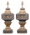 French 18th Century Carved and Gilded Fragments Made into Table Lamps - Pair For Sale