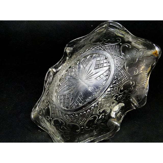 Art Nouveau Bowl from Ząbkowice Glassworks, Poland, 1900s For Sale - Image 3 of 12