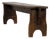 Late 19th Century French Provincial Rustic Pine Farmhouse Bench For Sale