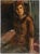 1930s Antonio Feltrinelli, Portrait of Woman, Oil on Canvas, 1934 For Sale - Image 5 of 5