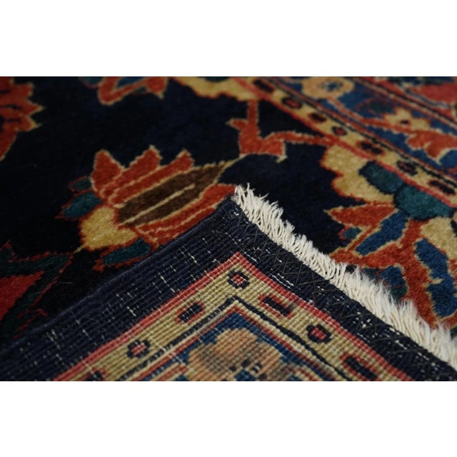 Traditional Antique Sarouk Rug 4'4'' x 6'6'' For Sale - Image 3 of 11