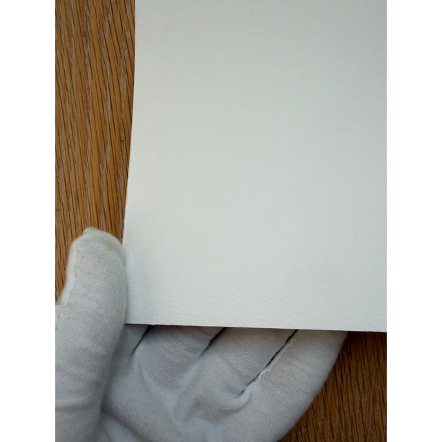 White Henri Boissiere, "Cercle", 2015, Copyright 2015 by H. Boissiere, Printed in Belgium For Sale - Image 8 of 10
