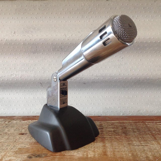 Vintage ElectroVoice Microphone Chairish