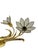 Brass and Lotus Flower Wall Lights by Sa Boulanger, 1960s, Set of 2 For Sale - Image 6 of 15